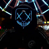 Máscara LED La Purga Halloween | Varzy - Varzy